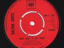SALENA JONES Baby Don't Ya Get Crazy RARE M- UK 45 Fire And Rain NORTHERN SOUL
