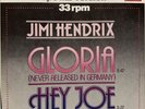 Ungespielt  Jimi Hendrix - Gloria / Hey Joe * 1978 * Maxi
