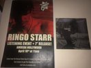 Ringo Starr LTD Amoeba 7’  RED Vinyl Only 500 February Sky. Beatles. Poster Also