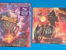 JUDAS PRIEST INVINCIBLE SHIELD 2 LP VINYL + FULLY SIGNED INSERT + TIPTON JSA COA