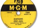 1958 CONNIS FRANCIS Rock’n Roll 78 RPM Record. Heartaches