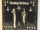 CHOKING VICTIM no gods no managers Lp Record SEALED punk Vinyl , leftover crack