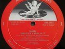 ANG 35137 Johanna Martzy Brahms Violin Concerto EX Angel Vinyl LP