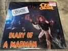 OZZY OSBOURNE DIARY OF A MADMAN 1981 press rare oop vinyl LP shrink hype FZ37492