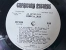 Duane ALLMAN BROTHERS SKYDOG ANTHOLOGY 1972 WHITE LABEL PROMO 2XLP VINYL INSERT