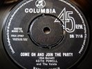 KEITH POWELL Come On Join The Party VINYL 45 UK 1963 Beat Pop Mod Soul Dancer