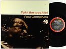 Paul Gonsalves - Tell It The Way It Is LP - Impulse - AS-55 VG+