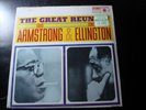 SEALED LOUIS ARMSTRONG & DUKE ELLINGTON THE GREAT REUNION LP RECORD ORIGINAL