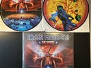 IRON MAIDEN PIC DISC AND COLOURED VINYL RECORDS