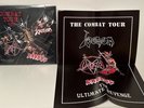 Combat Tour ‘85 Slayer / Venom / Exodus LP RARE Thrash Death Metal Only 50