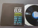 LP / SOMETHIN ELSE - CANNOBALL ADDERLEY- MILES DAVIS  - BLUE NOTE 1595 JAZZ