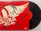 Multi Signed (5) Aerosmith Greatest Hits Album Cover w/ Vinyl Tyler PSA/DNA AUTO