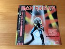JAPAN 12 INCH SINGLE IRON MAIDEN HEAVY METAL ARMY EMS-41004 OBI