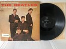 INTRODUCING THE BEATLES 1964 Vee Jay VJ Genuine STEREOPHONIC STICKER VG/VG SR4B