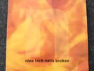 NINE INCH NAILS BROKEN  1ST UK PRESSING VINYL LP 1992 ISLAND ILPM 8004 NIN