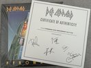 Def Leppard Pyromania 40 Colour Vinyl 2LP  With Signed Certificate - Autograph