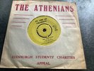 The Athenians UK 45 1964 student charity ESC1 nrex you tell me custom sleeve