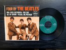 FOUR BY THE BEATLES 1964 Capitol EP Los Angeles Error Both A side labels VG++/VG
