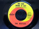 Beatles WE CAN WORK IT OUT 1968 Capitol Subsidiary Scranton 45 rpm single VG