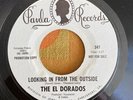 The El Dorados Looking In From The Outside Crossover Soul Original 45  7”