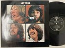 THE BEATLES - Let It Be LP (RARE German Import on PARLOPHONE) MINT--