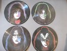 KISS - PICTURE DISC-Set - SOLO-LPs - vg- bis vg+