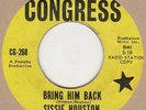 Sissie Houston Bring Him Back Congress DEMO Soul Northern Motown