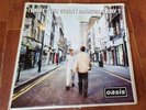 OASIS WHAT'S THE STORY MORNING GLORY VINYL LP CRELP 189 1995 UK MPO CROSSED OUT