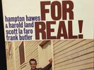 LP* HAMPTON HAWES (Harold Land) - FOR REAL  * us 80s RE * CONTEMPORARY * JAZZ