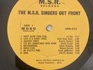 The MSR Singers Out Front Lp Song Poem Mod Soul Beat