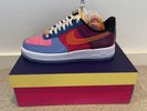 Undefeated Air Force 1 - Multi-Patent Total Orange