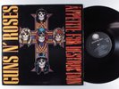 GUNS N' ROSES Appetite For Destruction GEFFEN LP VG+ club ed. censored cover p