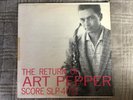 Art Pepper The Return Of Score SLP-4032 LP - 1958 - First Pressing - VG+ - Vinyl