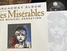 LES MISERABLES 2 LP- MUSICAL SENSATION SOUNDTRACK- BROADWAY- GEFFEN GHS 24151