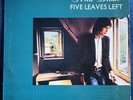 Nick Drake Five Leaves Left Antilles 1976 US Reissue AN-7010 Vinyl LP VG+