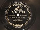JAZZ CLARENCE WILLIAMS A Pane In The Glass / Too Low VICTOR 38524  E-
