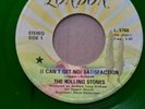 The Rolling Stones  I Can't Get No Satisfaction.  Promo Vinyl Single.