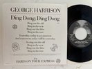 STUNNING DING DONG ORIGINAL PICTURE SLEEVE + 45 GEORGE HARRISON APPLE 1879 NM