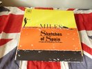 MILES DAVIS SKETCHES OF SPAIN  UK ORNAGE  MONO CBS BPG 62327  1960'S STUNNING NM
