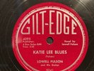 BLUES 78 RPM LOWELL FULSON GILT-EDGE