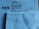 2 billets concert bruce dickinson Iron maiden