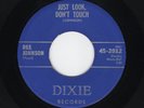 STARDAY DIXIE Midwest Rockabilly DEE JOHNSON Just Look, Don't Touch M- HEAR
