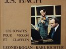 BACH 6 Sonatas for Violin & Hapsichord Leonid Kogan Karl Richter 2 LP Box Set