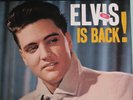 Elvis Presley Is Back Living Stereo German issue 12'' vinyl Lp 1979 KING OF ROCK
