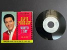 ELVIS PRESLEY Viva Las Vegas / What'd I Say  RCA 45 rpm WLP PROMO w/ Pic Sleeve