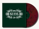 HOPES AND FEARS Keane Red & Black Marble LTD ED Blood Records Vinyl No 161 / 750