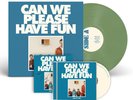 KINGS OF LEON Can We Please Have Fun: Exc Green Vinyl LP, CD + Signed Art Card