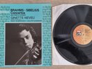 RARE EMI REFERENCE PM 322 BRAHMS / SIBELIUS VIOLIN CONCERTOS *GINETTE NEVEU* NM