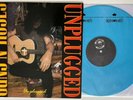 Guns N' Roses Unplugged OG 1993 Nighttrain Lp Light Blue Vinyl Ex
