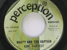 Rock 45 King Harvest - Marty And The Captain / Dancing In The Moonlight On Perce